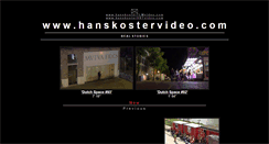 Desktop Screenshot of hanskostervideo.com